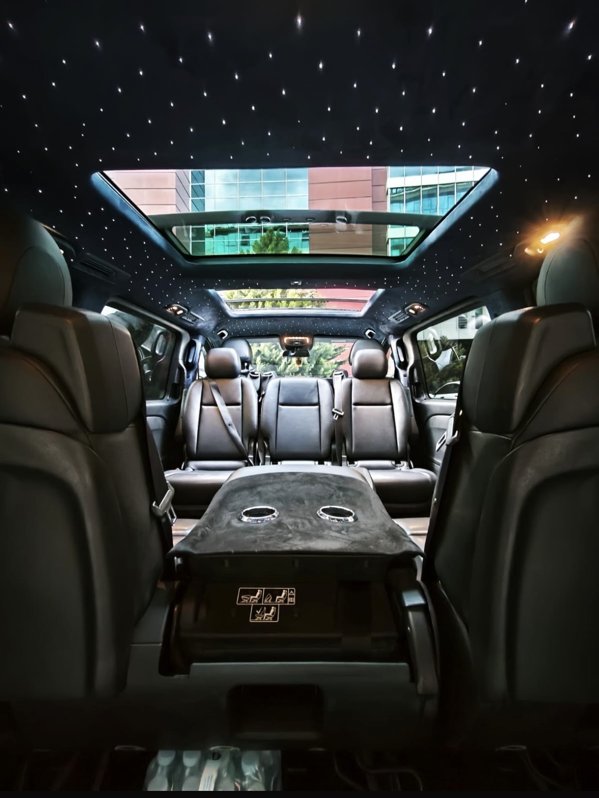 VIP Minivan interior